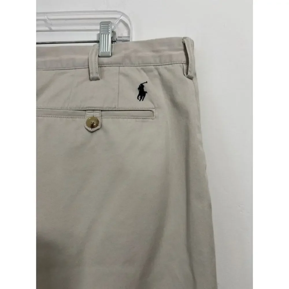 Polo Ralph Lauren Pants Khaki Chino Classic Fit 38X30 Tan Polo Chino Scan Tag